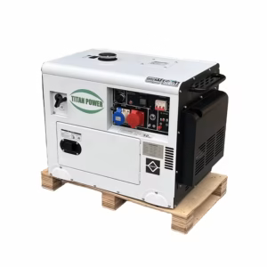 Gerador silencioso a gasolina — 8 kVA (8 kW)