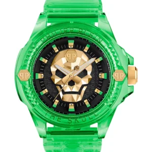 Relógio Philipp Plein The Skull Scuba Duba — unissexo, 44 mm